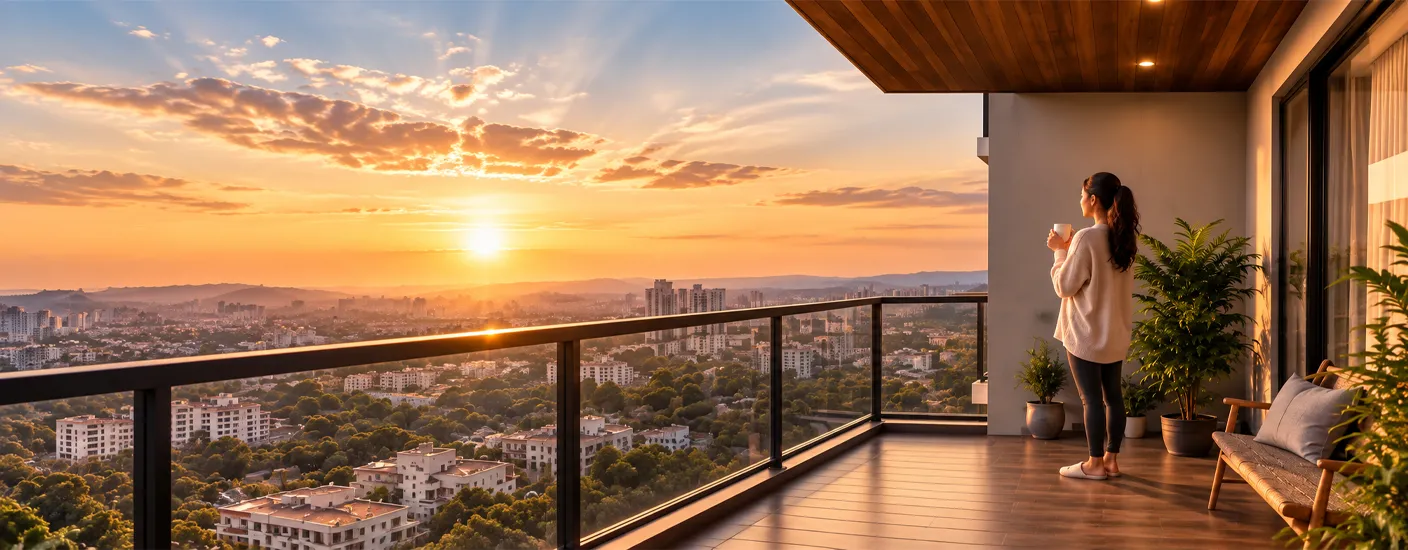 Icon Avanza Balewadi Balcony View Image